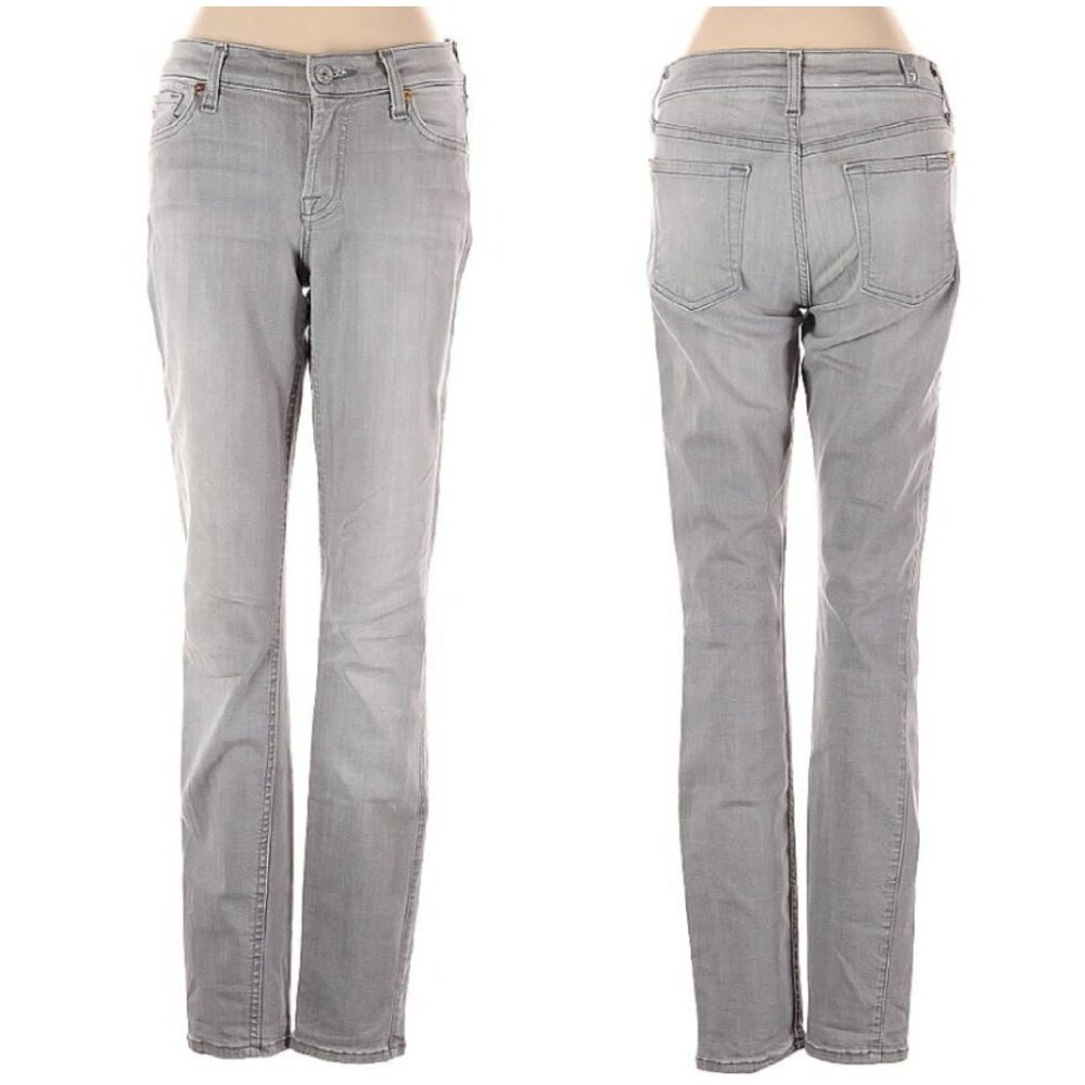 7 For All Mankind "The Skinny" Lowrise Jeans 25